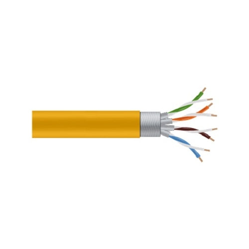 Black Box C6ABC50 networking cable Yellow 12000" (304.8 m) Cat6a U/UTP (UTP)