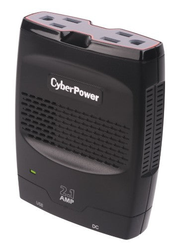 CyberPower CPS175SURC1 power adapter/inverter 175 W Black, Gray