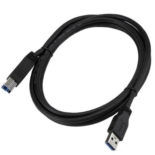StarTech.com USB3CAB2M USB cable USB 3.2 Gen 1 (3.1 Gen 1) 78.7" (2 m) USB A USB B 5 Gbit/s Black