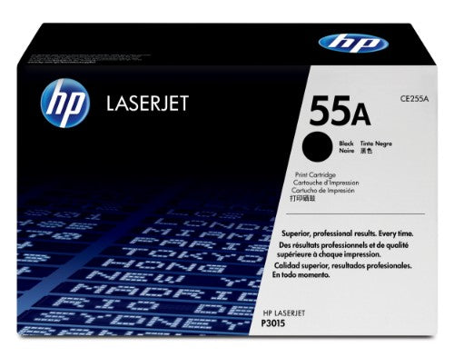 CE255A (55A) Toner black, 6K pages