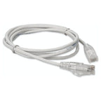 AddOn Networks ADD-7FSLCAT6A-WE networking cable White 83.9" (2.13 m) Cat6a U/UTP (UTP) Round