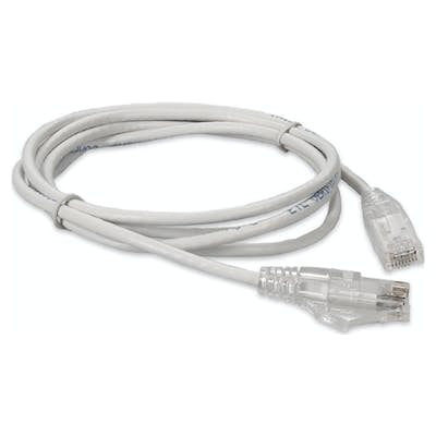 AddOn Networks ADD-7FSLCAT6A-WE networking cable White 83.9" (2.13 m) Cat6a U/UTP (UTP) Round
