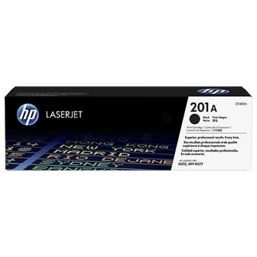 CF400A (201A) Toner black, 1.5K pages