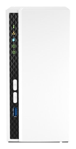 QNAP TS-233 NAS Tower ARM Cortex-A55 2 GB 0 TB QNAP QTS White