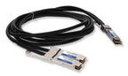 AddOn Networks CAB-D-2Q-400G-3M-AO InfiniBand/fibre optic cable 118.1" (3 m) QSFP-DD 2x QSFP56 DAC Black