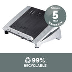 Fellowes 8036701 laptop stand Black, Silver 17"