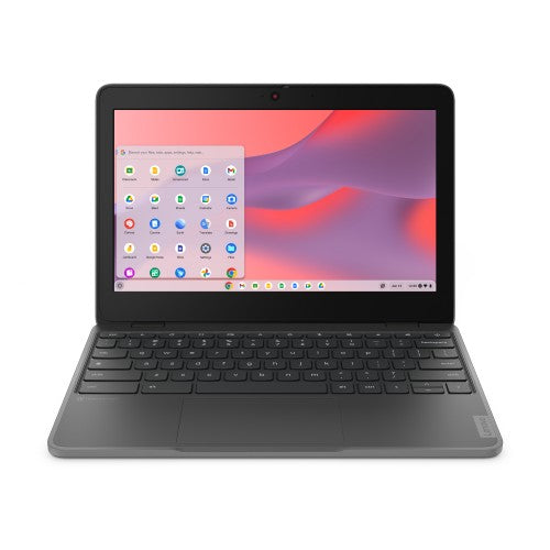 Lenovo 100e Chromebook Gen 4 (Intel) N100 11.6" HD 8 GB LPDDR5-SDRAM 64 GB eMMC Wi-Fi 6 (802.11ax) ChromeOS Gray