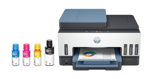 HP Smart Tank 7602 Wireless All-in-One Color Printer, Two-sided printing; Copier, Scanner