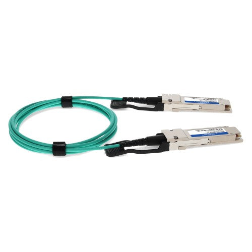 AddOn Networks MFS1S00-H002V-AO InfiniBand/fibre optic cable 78.7" (2 m) QSFP56 AOC Aqua color