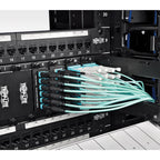 Tripp Lite N844-10M-12-P InfiniBand/fibre optic cable 396.1" (10.1 m) MTP Black, Turquoise