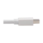 Tripp Lite P137-06N-HDR-W video cable adapter 3.94" (0.1 m) Mini DisplayPort HDMI Type A (Standard) White