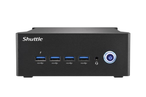 Shuttle Nano PC NA10H 1L sized PC Black 8845HS 3.8 GHz