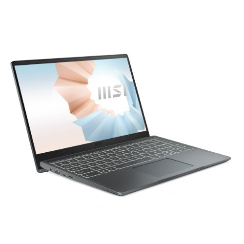 MSI Modern 14 B11SB-084 Laptop 14" Full HD Intel® Core™ i5 i5-1135G7 8 GB DDR4-SDRAM 1 TB SSD NVIDIA GeForce MX450 Wi-Fi 5 (802.11ac) Windows 10 Pro Gray