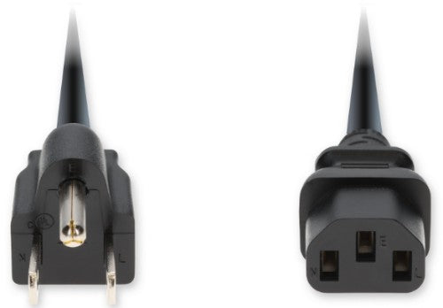 AddOn Networks ADD-N5152C15H14G6FBK power cable Black 70.9" (1.8 m) NEMA 5-15P C15 coupler