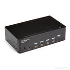 StarTech.com SV431DHD4KU KVM switch Rack mounting Black