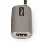 StarTech.com 148B-HDMI-DP-8K video cable adapter 11.8" (0.3 m) HDMI Type A (Standard) DisplayPort Black, Silver
