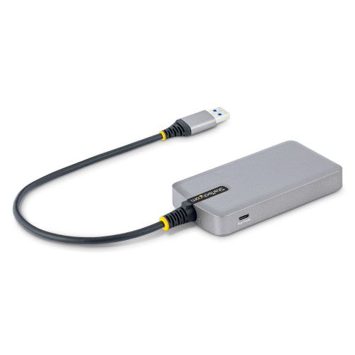 StarTech.com 5G3AGBB-USB-A-HUB laptop dock/port replicator Wired USB 3.2 Gen 1 (3.1 Gen 1) Type-A Gray