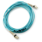 Axiom LCLC10GA-2M-AX InfiniBand/fibre optic cable 78.7" (2 m) LC OFNR Aqua color