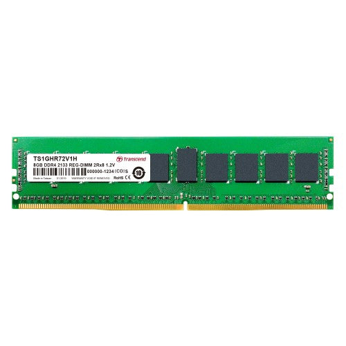 Transcend TS1GHR72V1H memory module 8 GB 2 x 8 GB DDR4 288-pin DIMM ECC