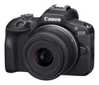 Canon EOS R100 RF-S18-45mm F4.5-6.3 IS STM & RF-S55-210mm F5-7.1 IS STM MILC 24.1 MP CMOS 6000 x 4000 pixels Black