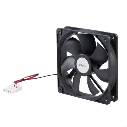 StarTech.com FANBOX12 computer cooling system Computer case Fan 4.72" (12 cm) Black