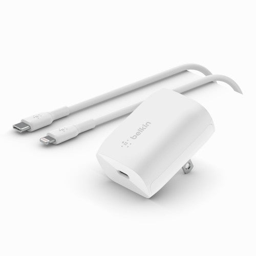 Belkin WCA006DQWH mobile device charger Mobile phone, Smartphone, Tablet White AC Fast charging Indoor