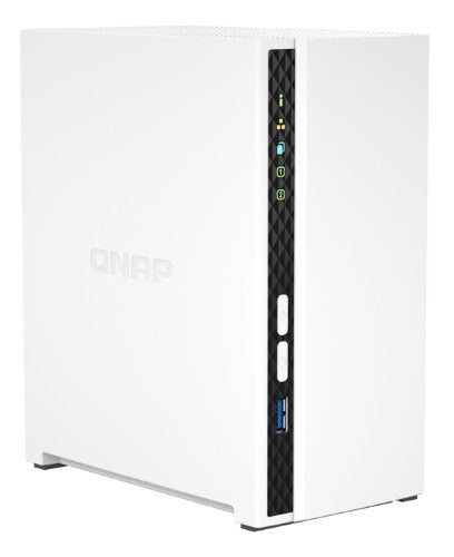 QNAP TS-233 NAS Tower ARM Cortex-A55 2 GB 0 TB QNAP QTS White