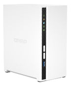QNAP TS-233 NAS Tower ARM Cortex-A55 2 GB 0 TB QNAP QTS White