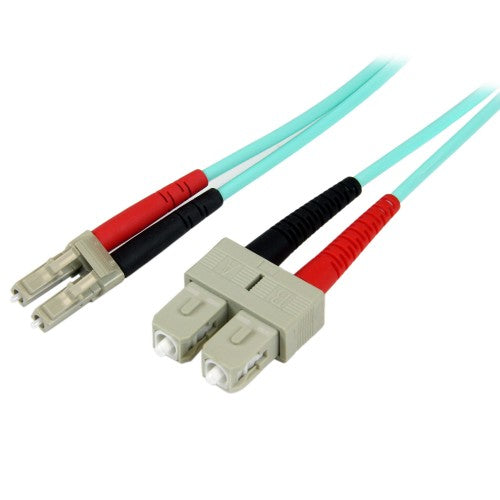 StarTech.com A50FBLCSC10 InfiniBand/fibre optic cable 393.7" (10 m) LC SC Turquoise