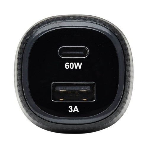 Tripp Lite U280-C02-63W-1B mobile device charger Universal Black Cigar lighter Fast charging Auto