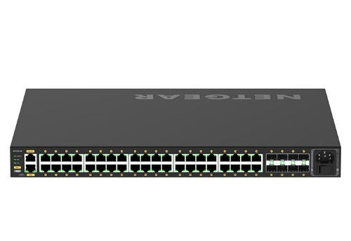 NETGEAR GSM4248PX Managed L2/L3/L4 Gigabit Ethernet (10/100/1000) Power over Ethernet (PoE) 1U Black