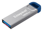 Kingston Technology DataTraveler Kyson USB flash drive 128 GB USB Type-A 3.2 Gen 1 (3.1 Gen 1) Stainless steel
