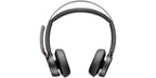 HP Poly Voyager Focus 2 Microsoft Teams Certified USB-C-C Headset +USB-C/A Adapter TAA