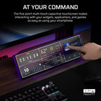 Corsair XENEON EDGE computer monitor 14.5" 2560 x 720 pixels LCD Touchscreen Purple