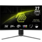 MSI MAG 27CQ6PF computer monitor 27" 2560 x 1440 pixels Wide Quad HD LCD Black