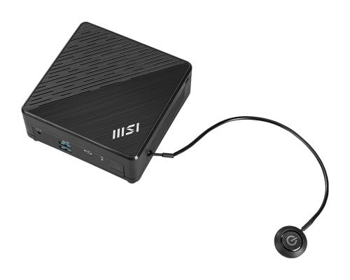MSI Cubi N ADL 021US Intel® N N100 4 GB DDR4-SDRAM 128 GB SSD Windows 11 Pro Mini PC Black