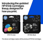 HP 61XL High Yield Black Original Ink Cartridge