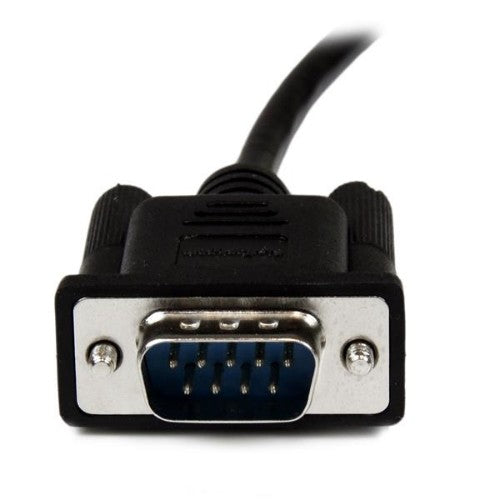 StarTech.com SCNM9FM1MBK serial cable Black 39.4" (1 m) DB-9