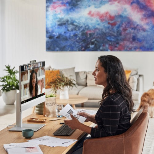 HP EliteOne 840 G9 Wolf Pro Security Edition Intel® Core™ i5 i5-14500 23.8" 1920 x 1080 pixels Touchscreen All-in-One PC 16 GB DDR5-SDRAM 512 GB SSD Windows 11 Pro Wi-Fi 6E (802.11ax) Silver