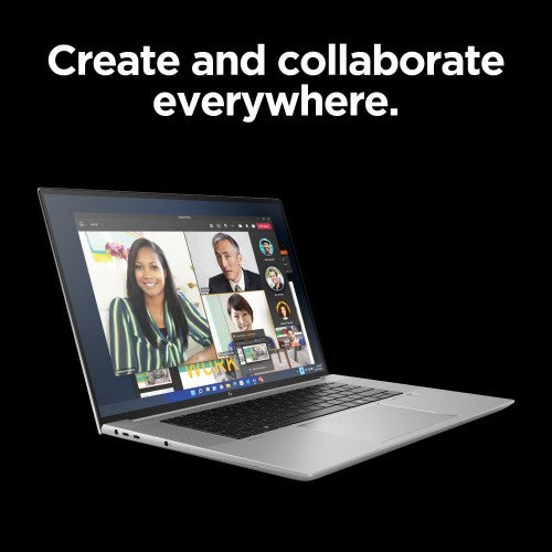 HP ZBook Studio G11 Intel Core Ultra 7 155H Mobile workstation 16" Touchscreen WQUXGA 32 GB DDR5-SDRAM 1 TB SSD NVIDIA RTX 2000 Ada Windows 11 Pro Silver
