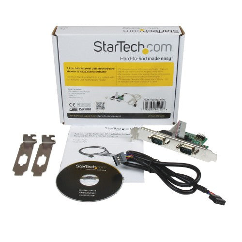 StarTech.com ICUSB232INT2 interface cards/adapter Internal Serial