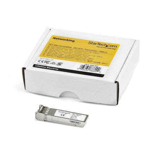 StarTech.com FET-10G-ST network transceiver module Fiber optic 10000 Mbit/s SFP+ 850 nm