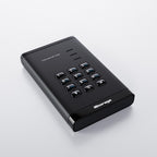 iStorage diskAshur PRO3 HDD external hard drive 2 TB USB Type-C 3.2 Gen 1 (3.1 Gen 1) Black