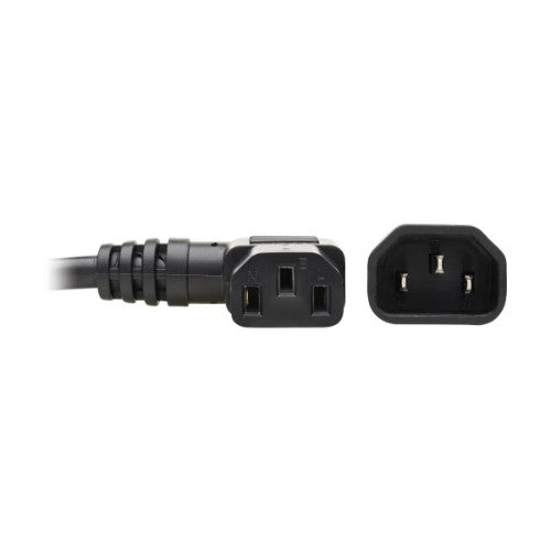 Tripp Lite P004-002-13RA power cable Black 23.6" (0.6 m) C14 coupler C13 coupler
