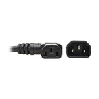 Tripp Lite P004-002-13RA power cable Black 23.6" (0.6 m) C14 coupler C13 coupler