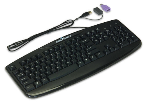 Seal Shield STK503 keyboard Office USB Black