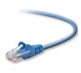 Belkin CAT5e Snagless Crossover Patch Cable 10 ft networking cable Blue 120" (3.05 m)