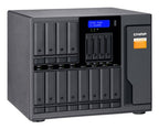 QNAP TL-D1600S-US storage drive enclosure HDD/SSD enclosure Black, Gray 2.5/3.5"