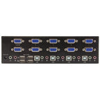 StarTech.com SV431DVGAU2A KVM switch Black