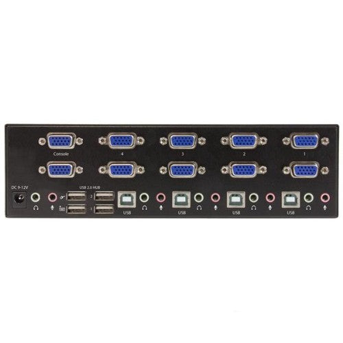 StarTech.com SV431DVGAU2A KVM switch Black